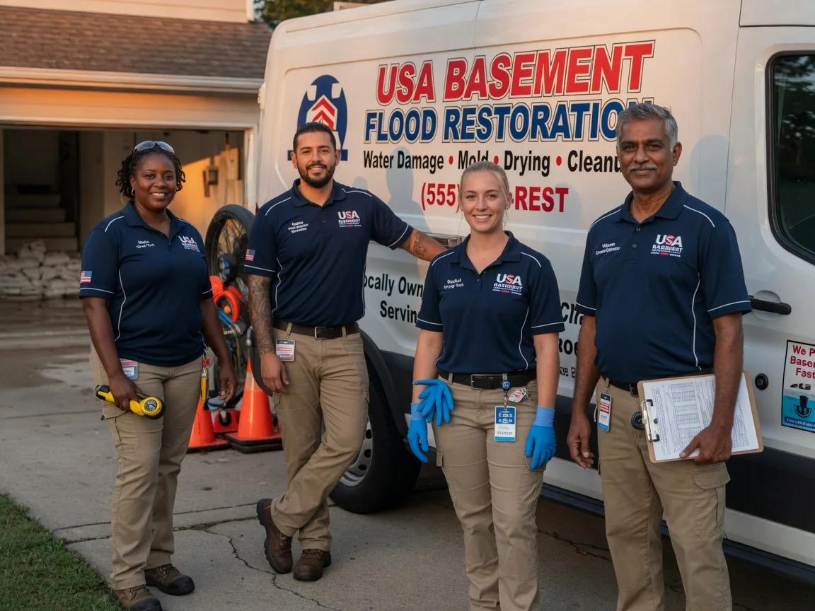 Basement Flood Cleanup company in Jeanerette, LA
