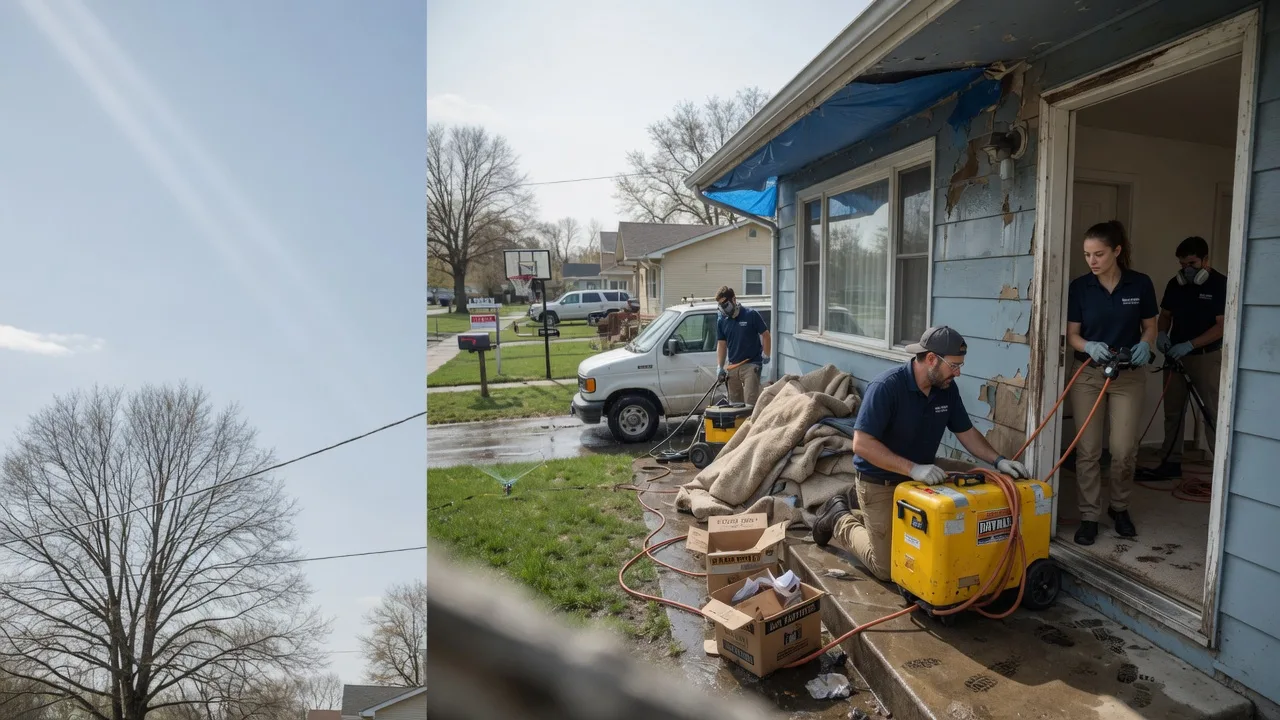 Basement Flood Cleanup in Jeanerette, LA near me